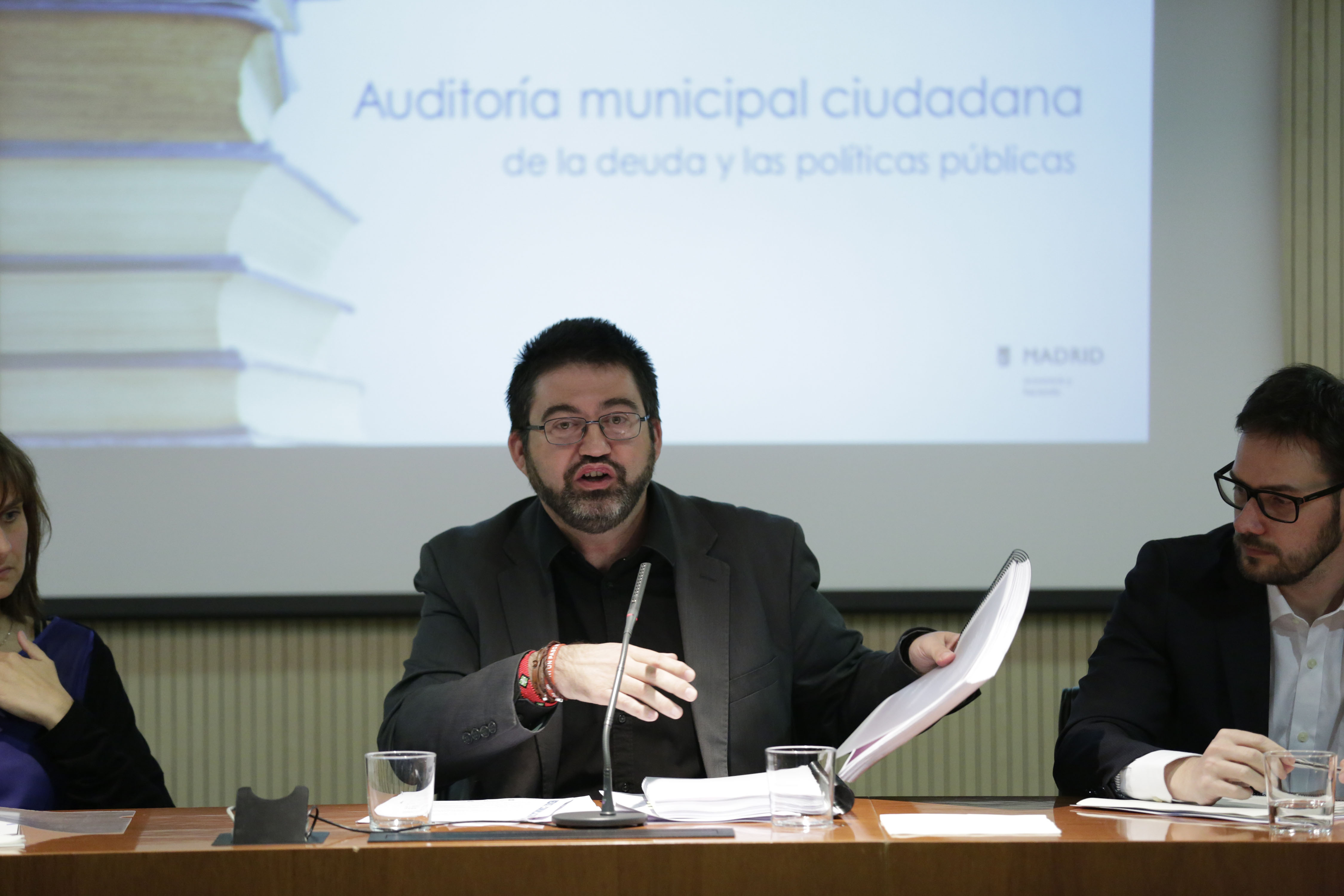 Sánchez Mato, en la presentación del informe de la auditoría de la deuda